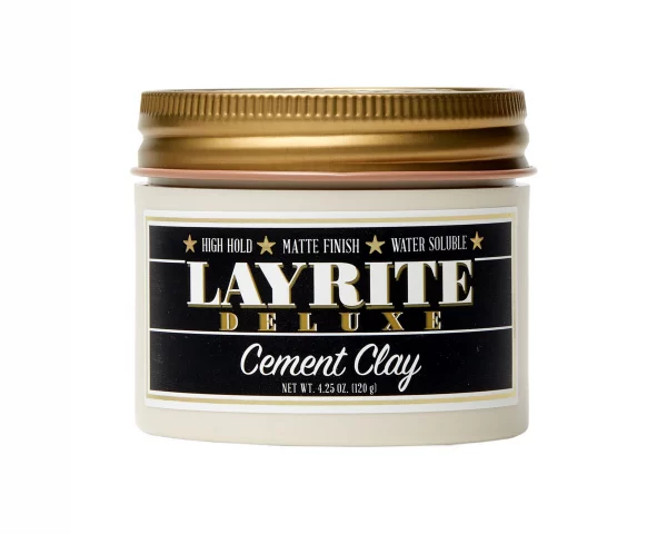 Das Layrite Cement Clay ist ein Styling-Produkt, von der Marke Layrite. Entwickelt, um dem Haar Textur, Definition und ein mattes Finish zu verleihen.