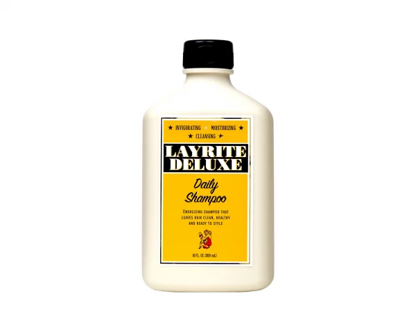 Das Layrite Daily Shampoo ist ein Haarshampoo, das von der Marke Layrite hergestellt wird. Für den täglichen Gebrauch und für allen Haartypen geeignet.