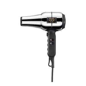 Wahl Barber Dryer/ Haartrockner in retro Chrom-Optik für einen professionellen Look