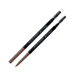 Der GEISHA BROWS MICRO PRECISION PENCIL hat eine besonders feine und dünne Spitze, die es dir ermöglicht, einzelne Härchen nachzuzeichnen, Lücken aufzufüllen und die gewünschte Form der Augenbrauen zu definieren. Mit diesem Stift kannst du präzise und kontrollierte Striche erzeugen, um ein natürliches Aussehen zu erzielen.