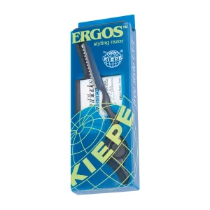 KIEPE ERGOS STYLING RAZOR, ein Rasierer von italienischer Marke Kiepe, mit ergonomischem Griff, inklusive eines Pakets mit 10 Klingen. Dieser Rasierer zeichnet sich durch seinen ergonomisch gestalteten Griff aus und wird mit einem praktischen Paket von 10 Klingen geliefert.