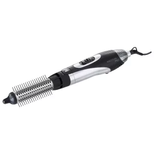 Moser Airstyler Pro, das heißes oder kaltes Luftgebläse erzeugt und gleichzeitig Bürsten oder andere Aufsätze verwendet, um das Haar zu trocknen, zu glätten, zu locken oder Volumen zu verleihen.