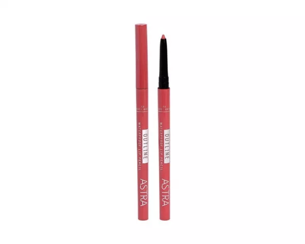 OUTLINE WATERPROOF LIP PENCIL ist ein einziehbarer Stift, der bereits beim ersten Auftrag eine intensive und fließende Lippenkontur erzeugt.