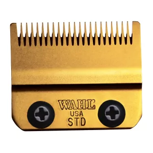 Wahl Schneidsatz GOLD Staggertooth für Magic Clip Cordless. Kommt mit Öl und Schrauben. Schnittlängen von 0,5 mm - 1,2 mm.